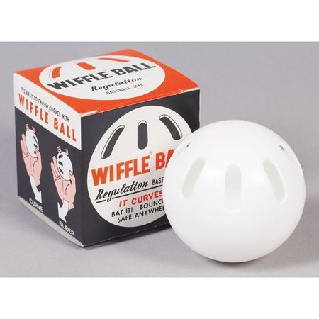 WIFFLE BALL Baseball Plstc Wht 3"D 639C